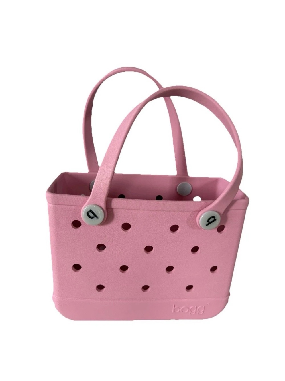 Bogg Bag Bitty Tote Bubblegum Pink Small EVA Beach Pool Bag  11"x8.5"x4.5" - Picture 2 of 3